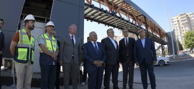 Başkan Büyükkılıç'tan DSİ-Yeni Sanayi Katlı Kavşağı Projesi'nde İnceleme