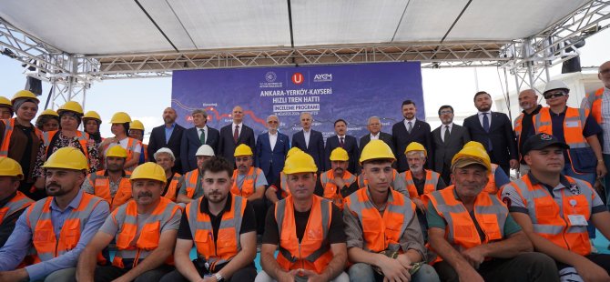 Bakan Uraloğlu: Yerköy-Kayseri YHT Projesi’nde işin yarısını tamamladık