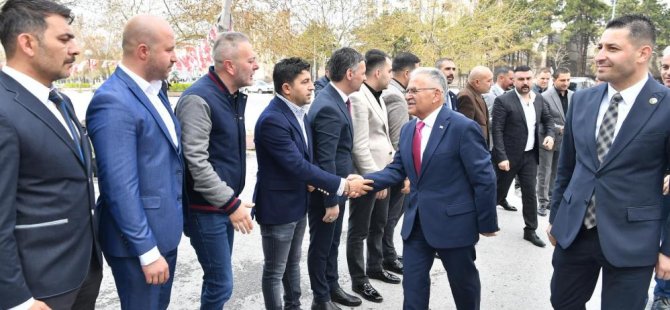 Büyükkılıç, Kayseri Ülkü Ocakları’nın düzenlediği Bayramlaşma Töreni’ne katıldı