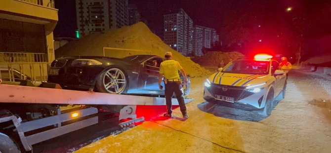 Kayseri’de polisin ‘dur’ ihtarına uymayan sürücüye 200 bin TL ceza