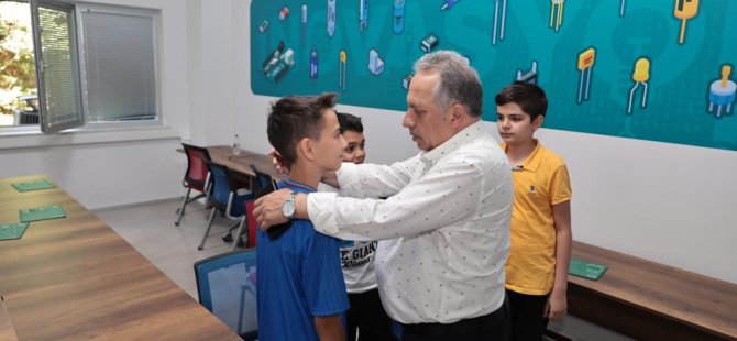 Geleceğin kaşifleri Talas'ta yetişiyor