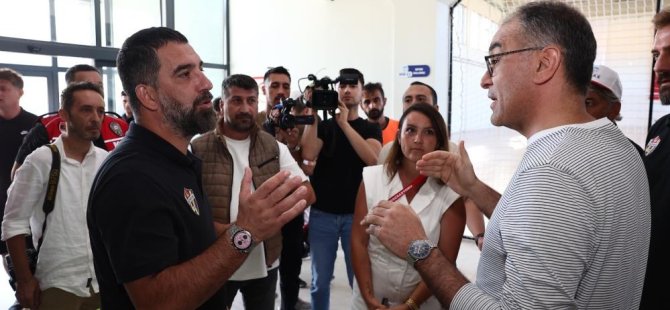Arda Turan'dan Yüksek İrtifa Kamp Merkezi'ne övgü dolu sözler