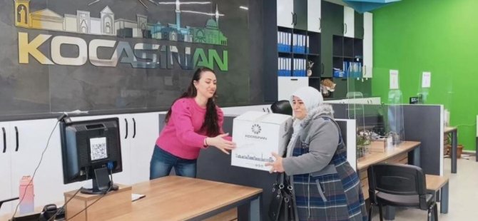 Kocasinan'dan her ay 225 çölyaklıya gıda paketi