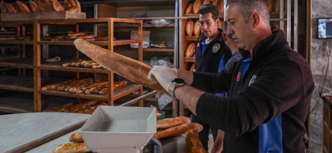 Zabıtadan ekmek fiyat tarifesi ve gramaj denetimi
