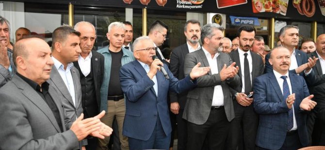 Büyükkılıç: "Pınarbaşı’mızı ihya etmeye devam edeceğiz"