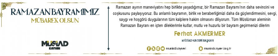 RAMAZAN BAYRAMIMIZ MÜBAREK OLSUN