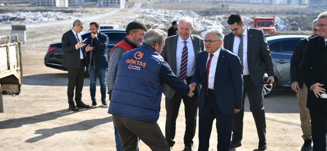 Başkan Büyükkılıç: "Cenab-ı Allah’a şükürler olsun"