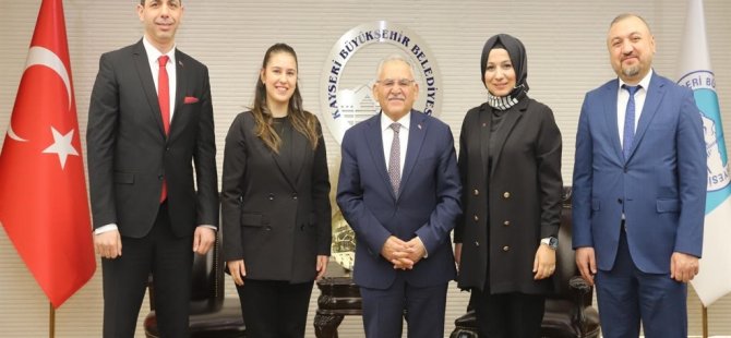 TÜBİTAK heyetinden, Başkan Büyükkılıç'a ziyaret