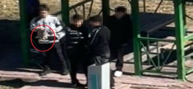 Kocasinan'da kurusıkı tabancayla ateş açan 14 yaşındaki çocuk yakalandı