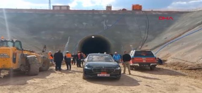Hızlı tren şantiyesinde kaya düşmesi sonucu 1 kişi hayatını kaybetti