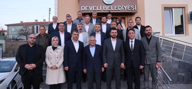 Büyükkılıç,Develi Belediye Başkanı Şengül ile istişarelerde bulundu