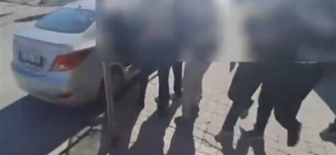 Otomobilin önünü kesip telefon yağmalayan 9 kişi yakalandı