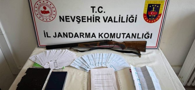 Nevşehir'de tefecilik operasyonu: 3 tutuklama