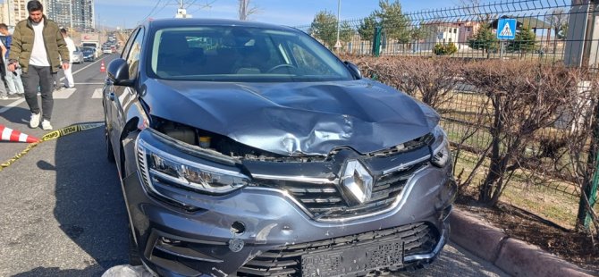 Kayseri'de Otomobilin çarptığı engelli, yaşamını yitirdi