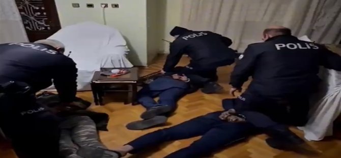 Kayseri'de müstakil evden hırsızlık yapıp saklanan 3 kişi yakalandı