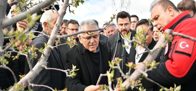 Yahyalı, Yeşilhisar ve Develi ilçelerindeki çiftçilerle bir araya gelindi