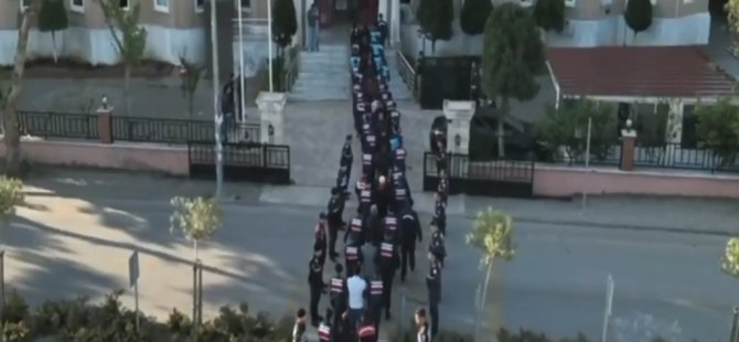 8 İlde organize suç örgütüne operasyon; 38 tutuklama