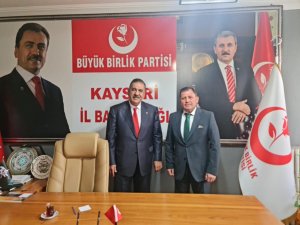 GENÇLİK VE SPOR İL MÜDÜRÜ KABAKCI'DAN BBP İL BAŞKANLIĞINA ZİYARET