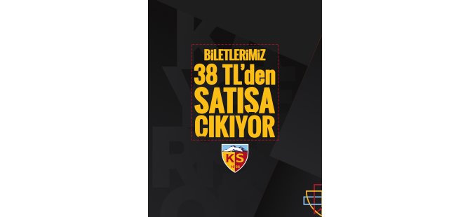 Onvo Antalyaspor maçının biletleri 38 TL'den satışa çıkıyor!