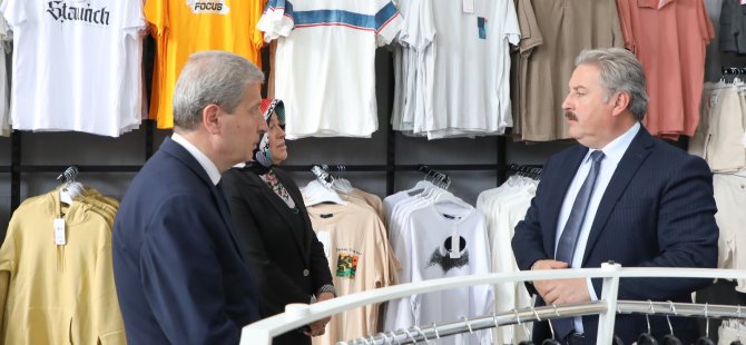 Melikgazi Belediyesi'nin ihtiyaç sahibi vatandaşlara ücretsiz kıyafet desteği