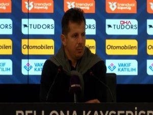 Kayserispor - Antalyaspor maçının ardından