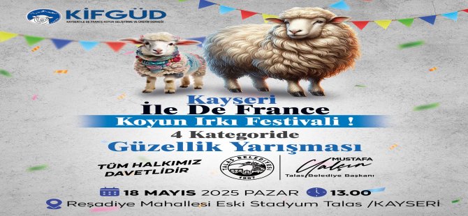 BAŞKAN YALÇIN’DAN FESTİVALE DAVET