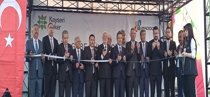 Bakan Yumaklı,Pandoğa Gebe Düve Üretim Tesisleri Sağımhane ve Sağmal Ahır'ın açılış törenine katıldı