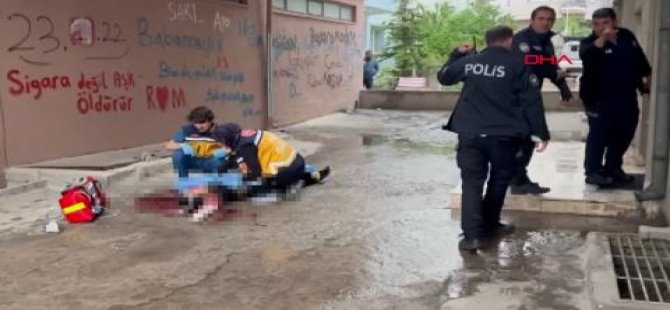 Eşi bıçakladıktan sonra kaçmak isterken balkondan düştüğü öne sürülen İpek öldü