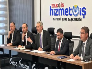 Başkan Yavuz Navruz,ilk toplantısını yaptı