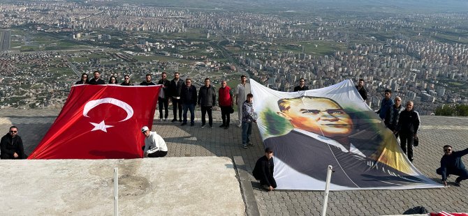 CHP, 19 MAYIS’I 2 BİN METRE YÜKSEKLİ ALİ DAĞI’NDA KUTLADI