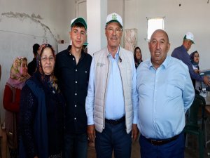 DİKMENLER TARIMIN EV SAHİPLİĞİNDE BÖLGE ÇİFTÇİLERİ BİR ARAYA GELDİ