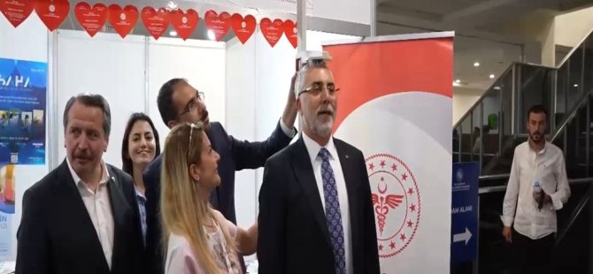 Bakan Işıkhan Sağlık Bakanlığı'nın 'İdeal Kilonu Öğren, Sağlıklı Yaşa' kampanyasına katıldı
