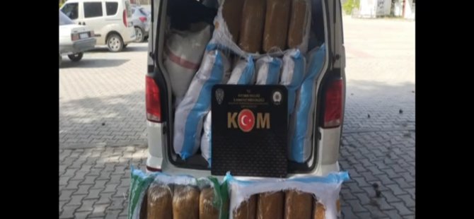 Kayseri'de 940 kilogram kaçak tütün ele geçirildi