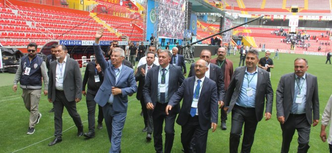 KAYSERİ ŞEKER'DE SANDIKLAR AÇILDI AKAY BAŞKAN ÖNDE GİDİYOR