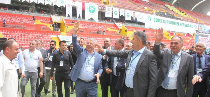 Kayseri Pancar Ekicileri Kooperatifi Genel Kurulu, Başkan Akay çiftçileri Selamladı