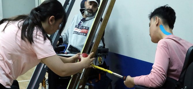 İnşaattan düşüp felç oldu, boccia ile hayata tutundu