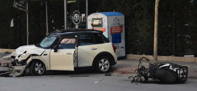 Otomobilin çarptığı kurye, ilk iş gününde öldü
