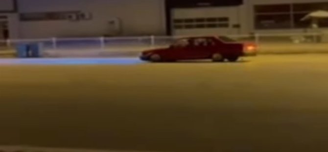 Kayseri'de drift atan sürücüye 47 bin TL ceza