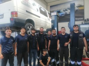Kaymer Motorlu Araçlar Servisi Anbar Oymaağaç Mahllesinde Hizmete Açıldı