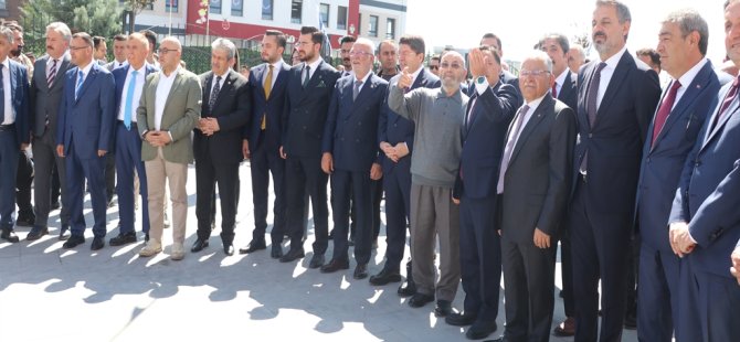 Bakan Tunç,Osman Amca'mızın Kayseri’de 16 tane yaptırdığı okul var