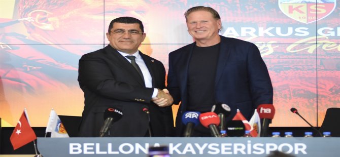 Kayserispor, teknik direktör Gisdol ile 2 yıllık resmi sözleşme imzaladı