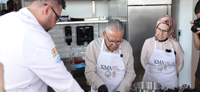 Büyükkılıç, sosyal medya fenomenleri ile Mutfak Sanatları Merkezi Atölyelerini anlattı