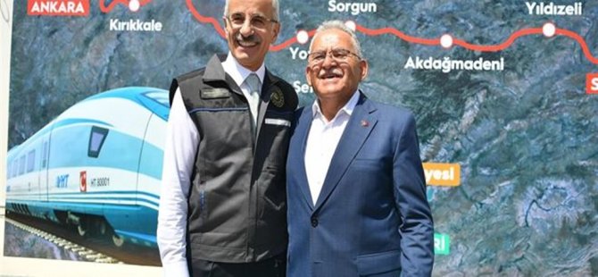 Kayseri, model şehir kimliğini hızlı trenle taçlandıracak