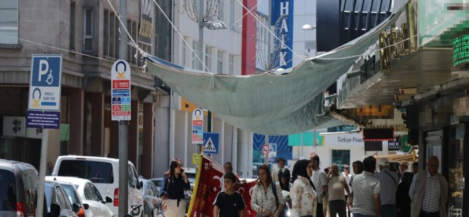 Esnaftan sıcak havaya karşı tenteli çözüm