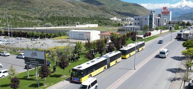 Başkan Büyükkılıç'a İstihdam Fuarına "ücretsiz ulaşım" teşekkürü