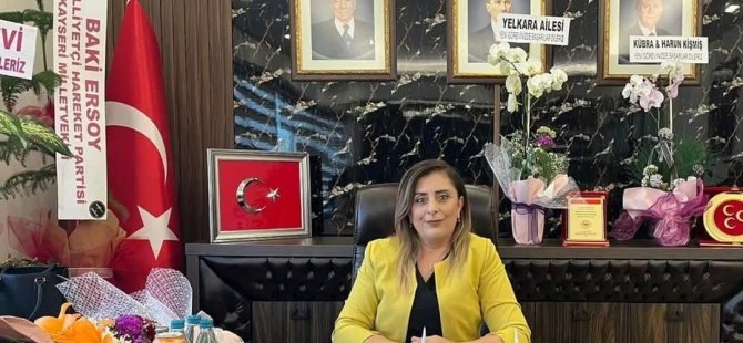 MHP KAÇEP Kayseri İl Başkanı Nurten Yelkara oldu
