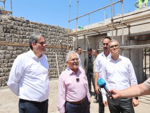 Başkan Büyükkılıç, Tasmakıran Cami restorasyon çalışmalarını inceledi