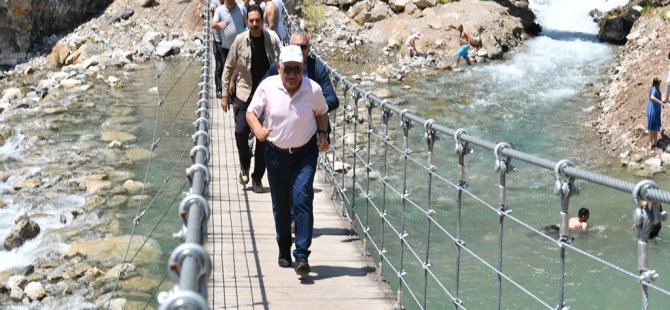 Başkan Büyükkılıç’tan Kapuzbaşı Şelaleleri’ne ziyaret