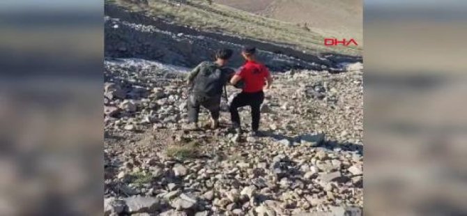 Erciyes’te mahsur kalan dağcı kurtarıldı