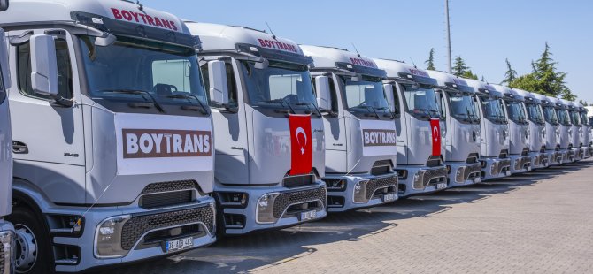 Boytrans’tan 35 Yeni Tır ile Büyük Filo Yatırımı